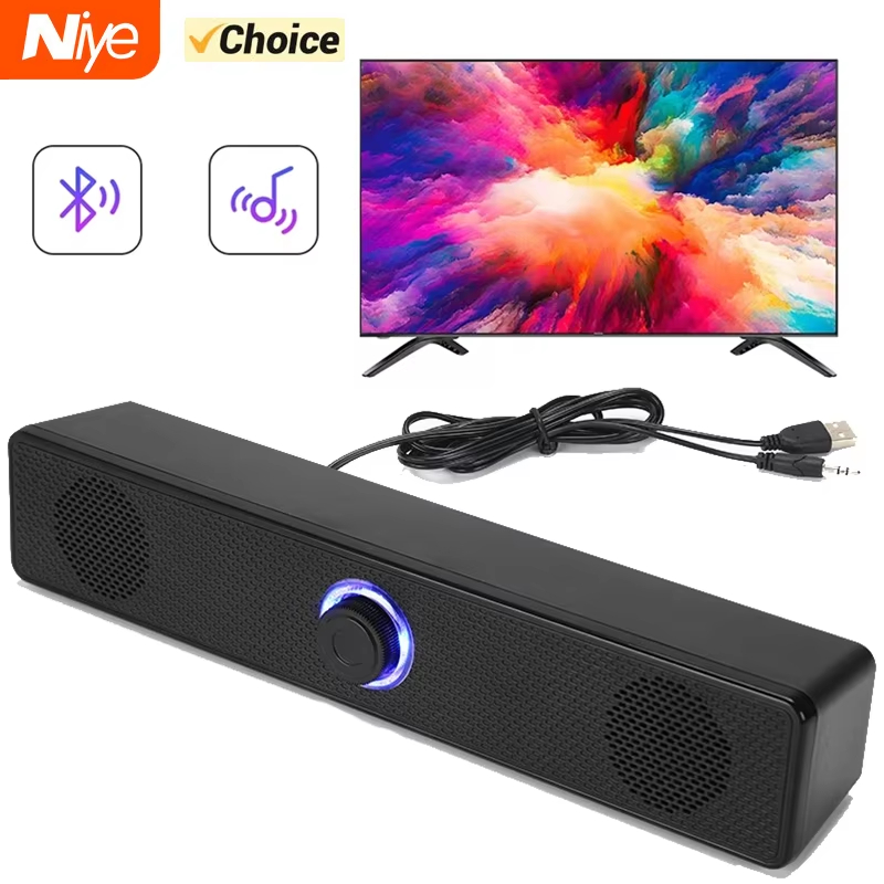 Home Cinema Wireless - ซาวด์บาร์บลูทูธสำหรับทีวี คอมพิวเตอร์ โฮมเธียเตอร์ พร้อมซับวูฟเฟอร์ ระบบเสียงเซอร์ราวด์ 4D
