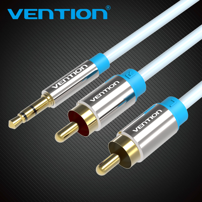 Vention สาย RCA 3.5 ถึง 2rca ส - Home Cinema Tv บทวิจารณ์และราคา